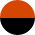 Laranja Omaha + Tecto em preto