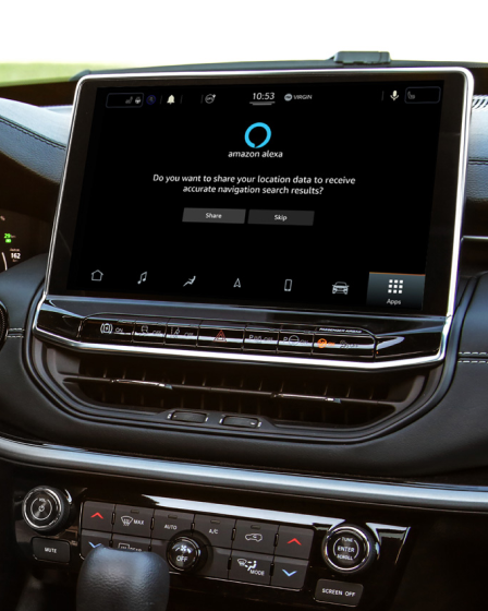 Serviços Uconnect™ com integração do Serviço Amazon Alexa