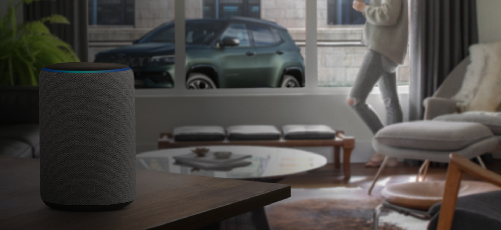 Serviços Uconnect™ com integração do Serviço Amazon Alexa