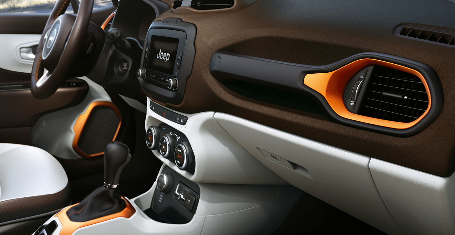 Jeep® Renegade Conforto interior