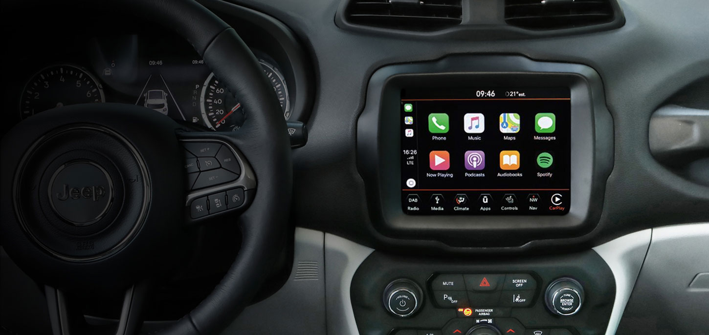 Novo Jeep® Renegade 2019 TecnologiaJeep® PT