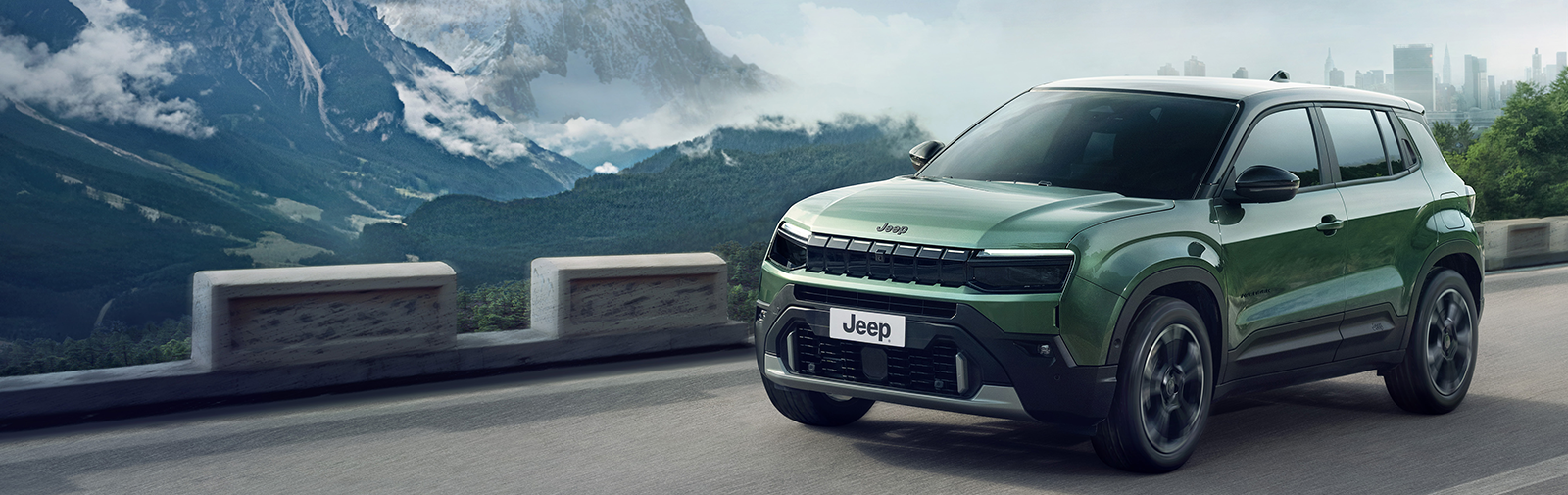 NOVO JEEP® AVENGER 100% ELÉTRICO